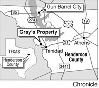 Map (from Houston Chronicle)