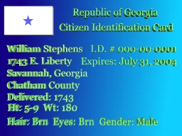 Citizen Identification Card